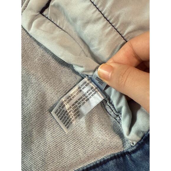 NWT art class Size Small 6/7 Boy Kid Unisex Snap Button Hood Denim Jacket Light - Picture 8 of 10